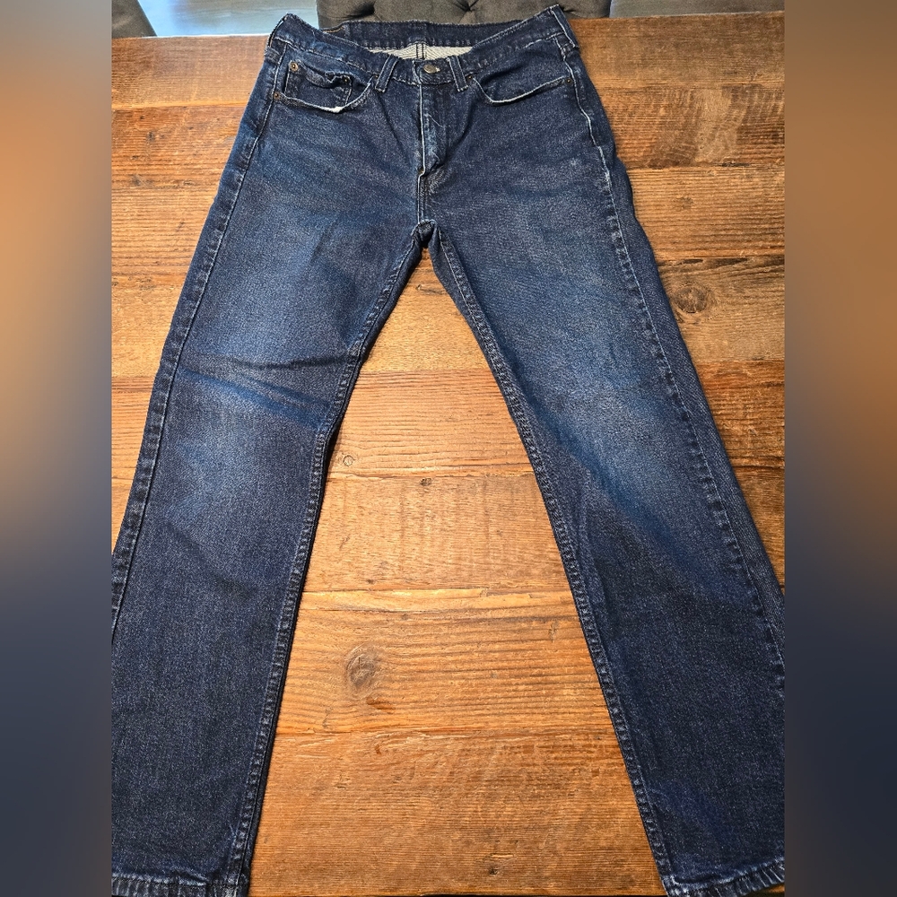 Levis 514 Men's Straight Leg Jeans 30 x 28.5